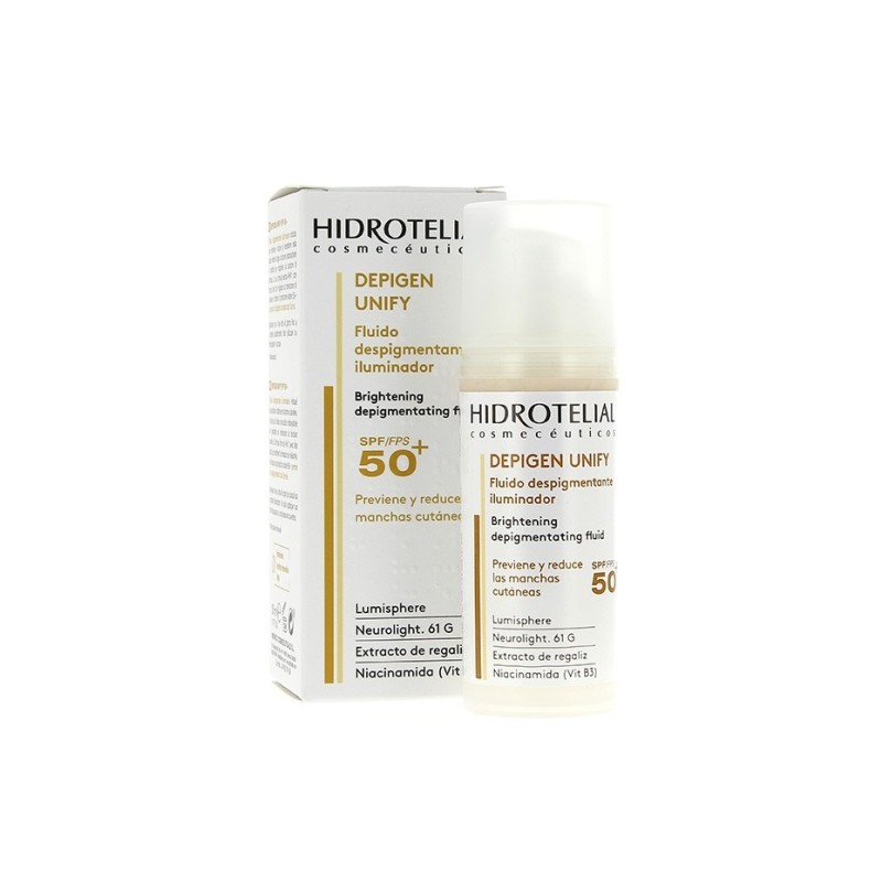 Hidrotelial Depigen Unify Fluido Despigm. Spf50+ 50Ml