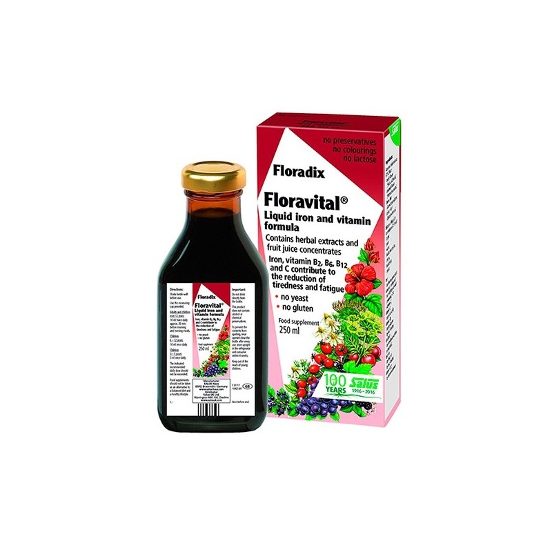 Floravital Jarabe Sin Gluten 250Ml