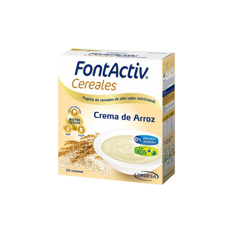 Fontactiv Cereales Crema De Arroz 600 Gr