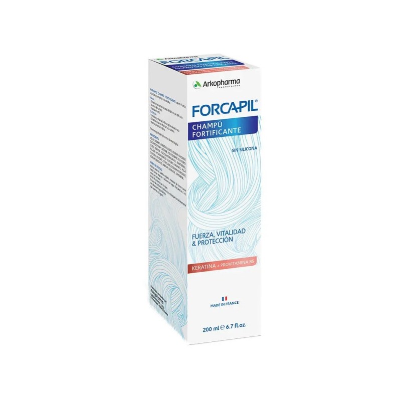 Forcapil Champú Fortificante Con Keratina 200Ml