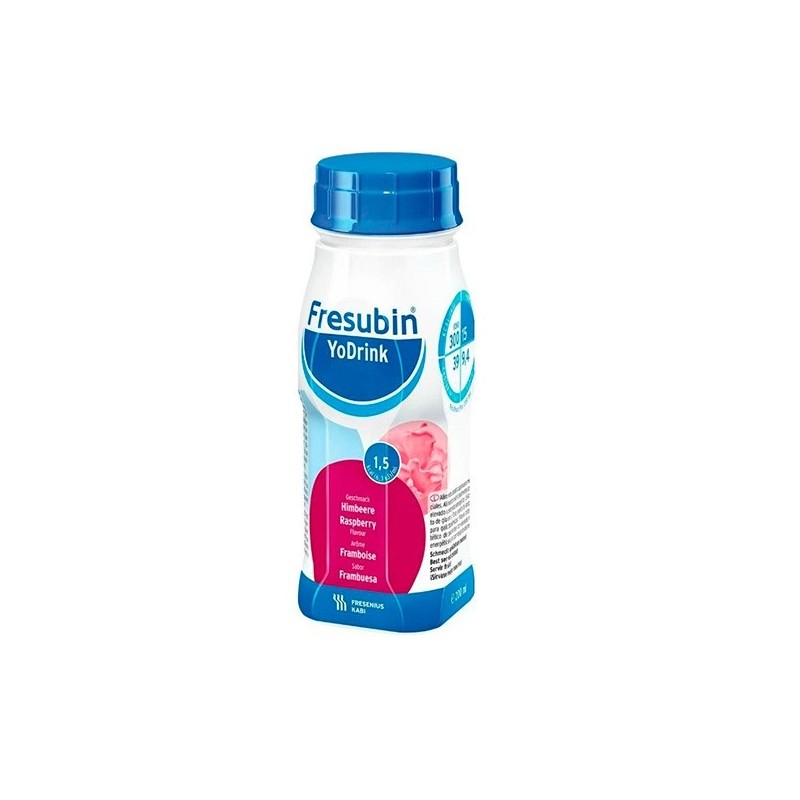 Fresubin Yodrink Frambuesa 4X200Ml