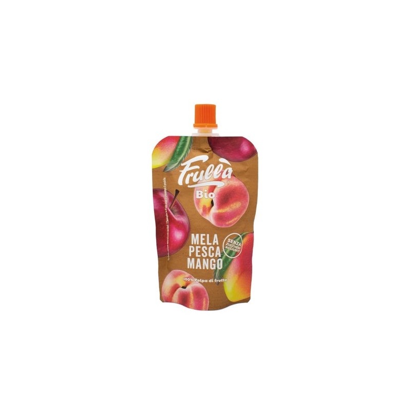 Frulla Pure Manzana, Melocoton Y Mango Bio 100G