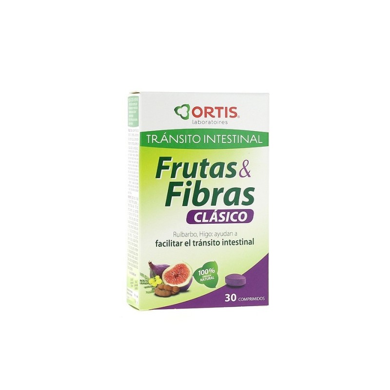 Ortis Frutas Fibras Clasico 30 Comprimidos