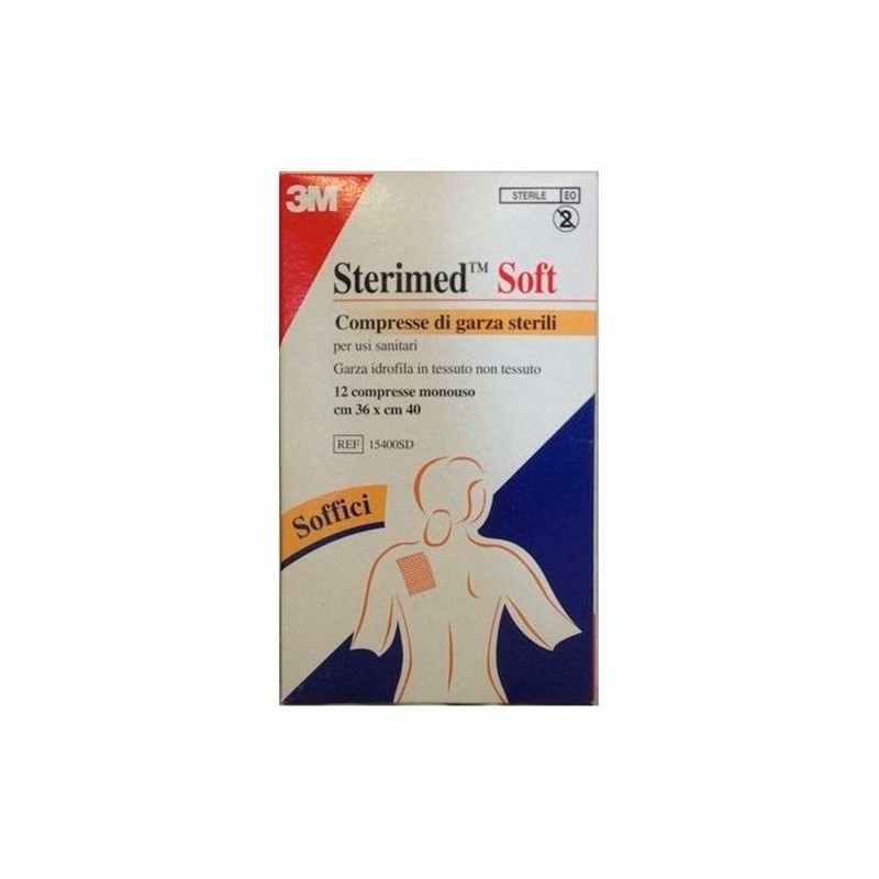 Sterimed Soft 3M 36 X 40 12Uds