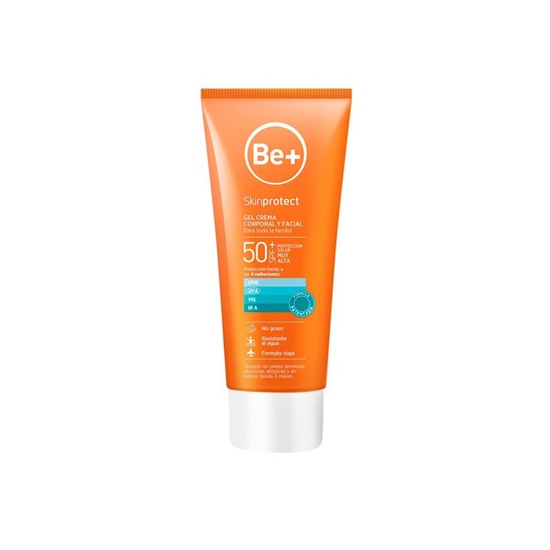 Be+ Skinprotect Gel Crema Corporal Y Facial Spf50+ 100Ml