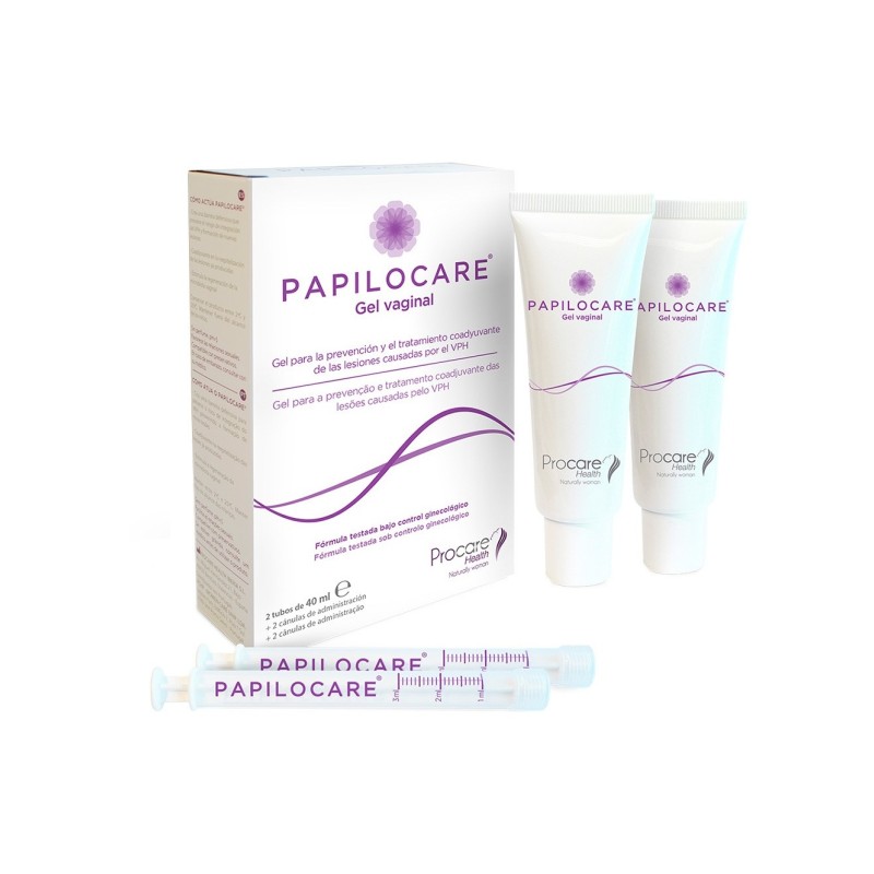 Papilocare Gel Vaginal 2 Tubos X 40Ml