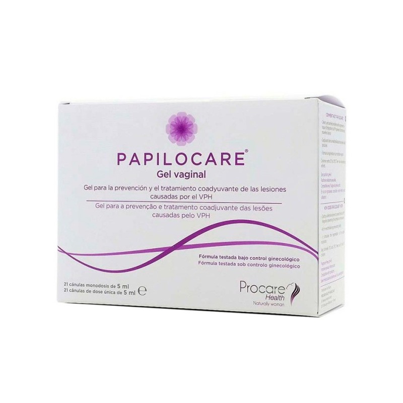 Papilocare Gel Vaginal 21 Canulas X 5Ml