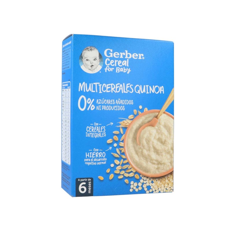 Gerber Multicereales Quinoa 0% 270G