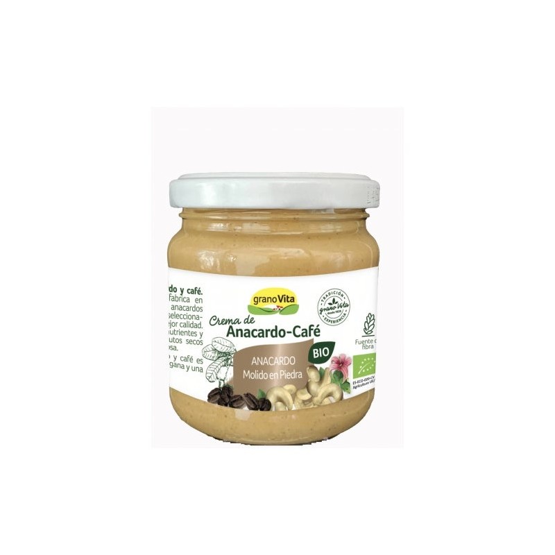 Granovita Crema De Anacardo Con Cafe Bio 175G