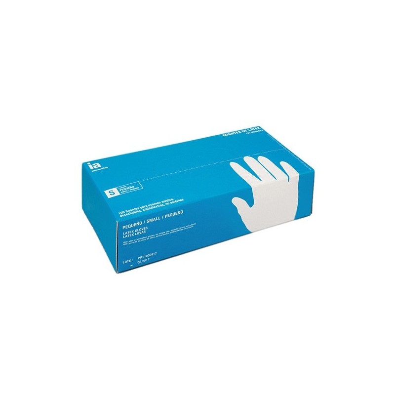 Interapothek Guantes De Látex Empolvados Talla S