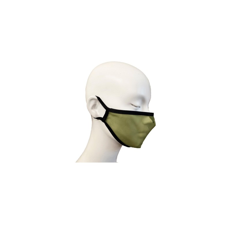 Heiqviroblock Mascarilla Transparente Verde Talla S 1 Unidad