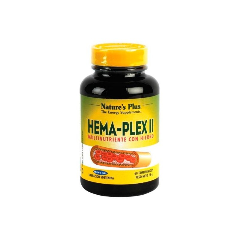 Naturesplus Hema-Plex Ii 60 Comprimidos