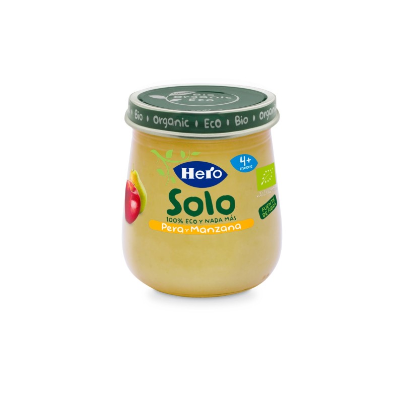 Hero Baby Solo Ecológico Pera Manzana 120G