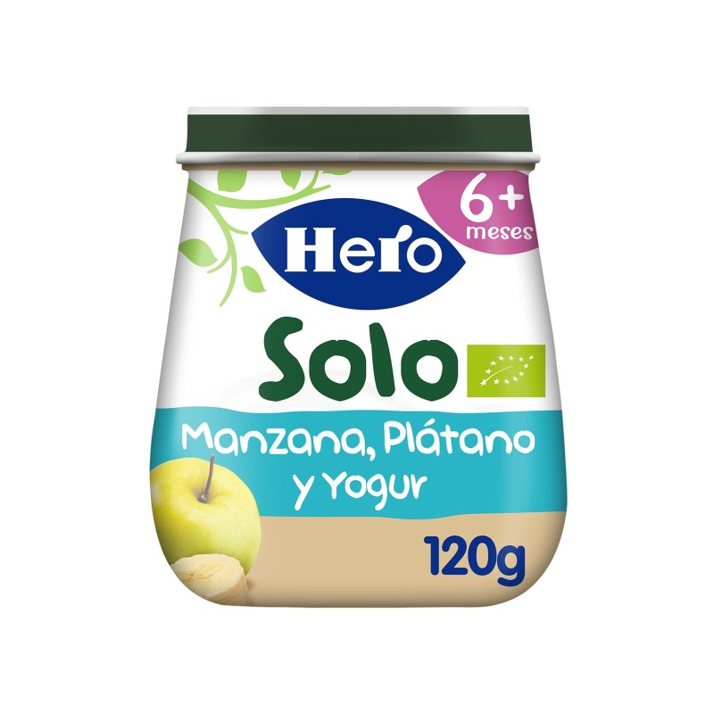 Hero Baby Solo Eco Manzana Platano Y Yogur 120G