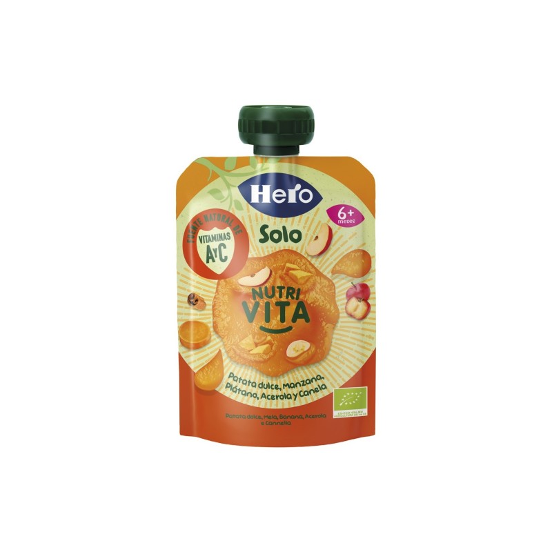 Hero Baby Solo Manzana Platano 100Gr