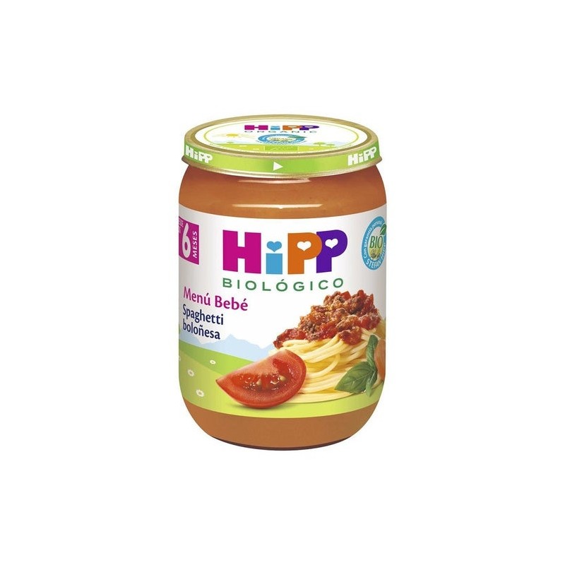 Hipp Potito Spagueti Boloñesa 190G