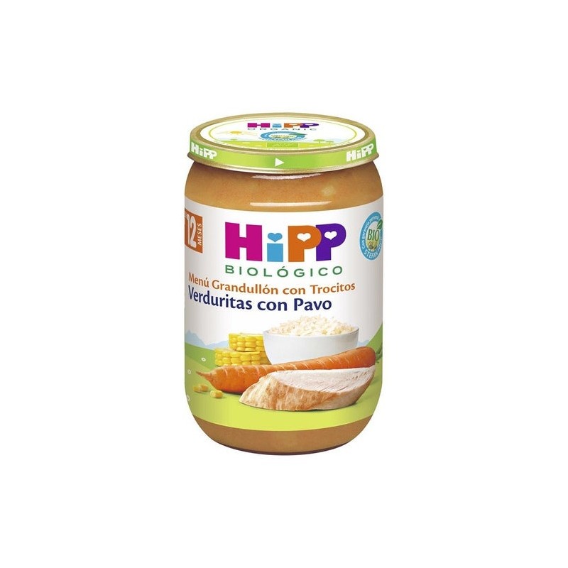 Hipp Tarrito De Verduritas Con Pavo Bio 220G