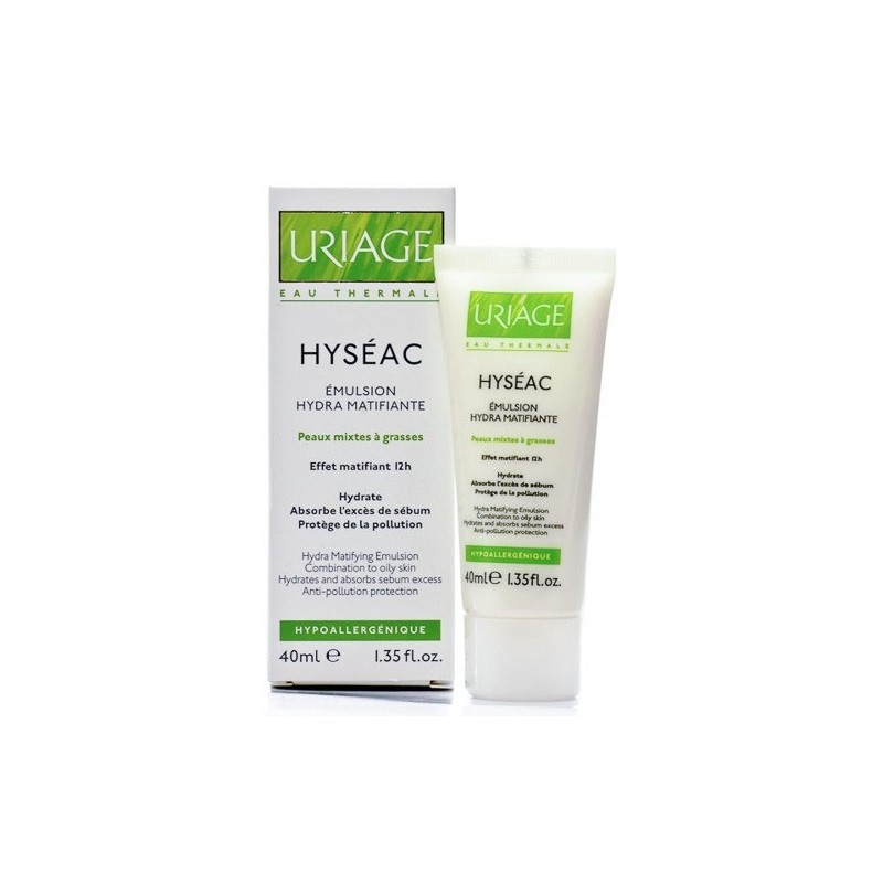 Hyseac Emulsion Matificante Uriage 40Ml