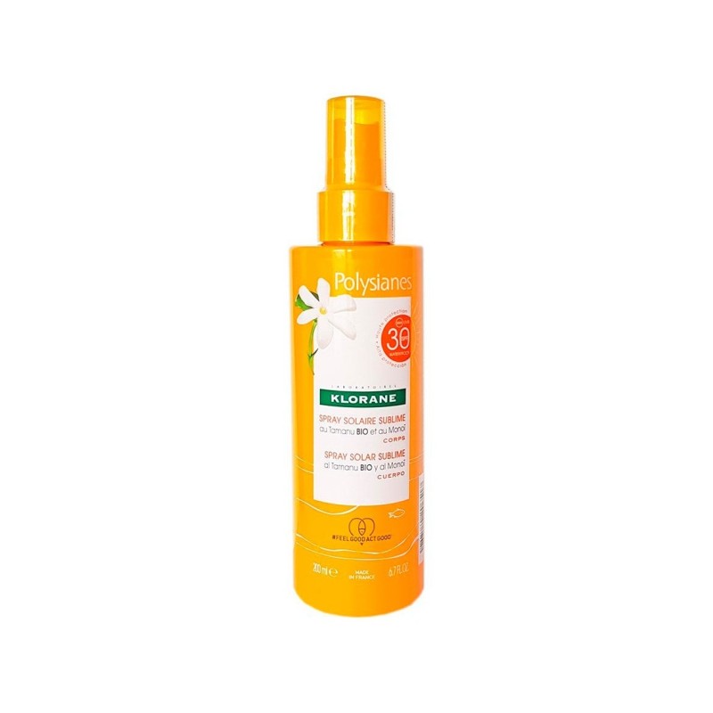 Klorane Polysianes Spray Solar Spf30 200