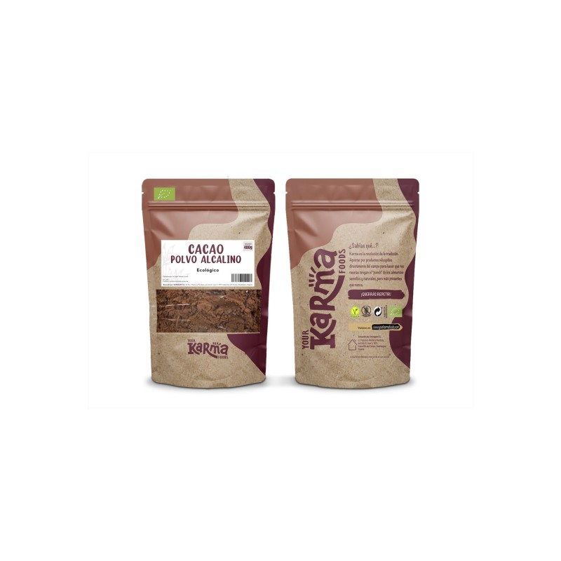 Karma Cacao En Polvo Alcalino Mg 1012% 400G