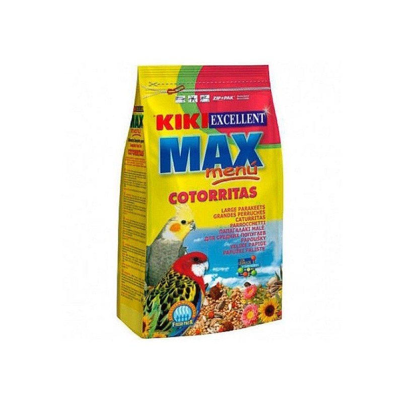 Kiki Max Menu Cotorritas 1Kg