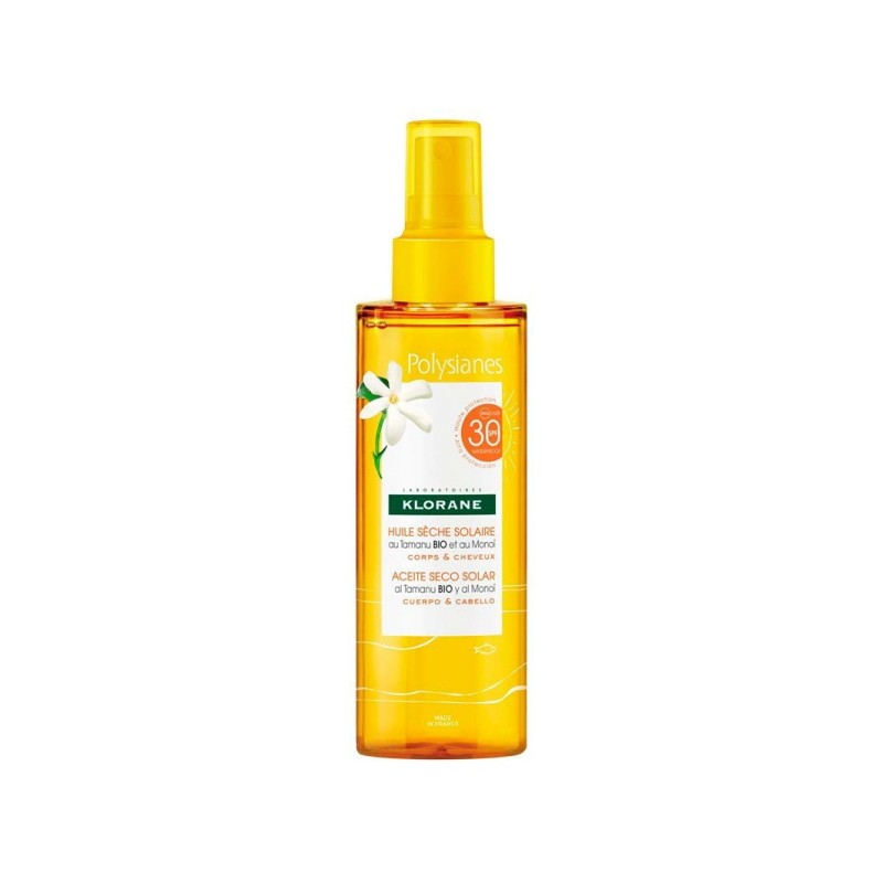 Klorane Aceite Seco Solar Spf30 200Ml