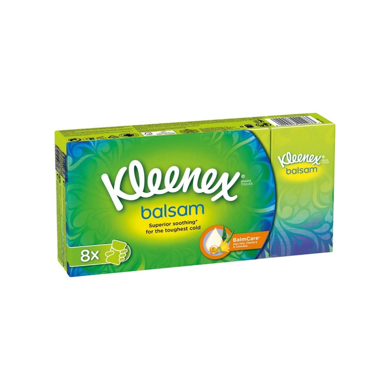 Kleenex Balsam Bolsillo 8 Uds