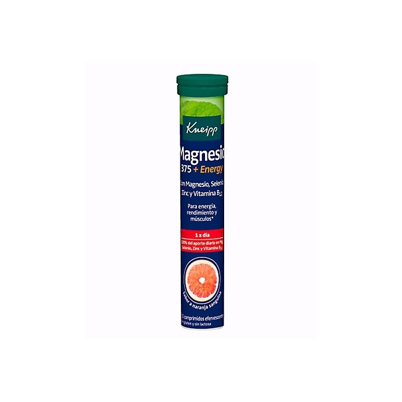 Kneipp Magnesio 375 +Energy 15 Comprimidos