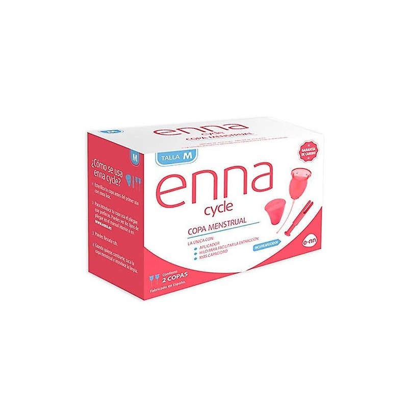 Enna Cycle Copa Menstrual T/M + Aplic 2U