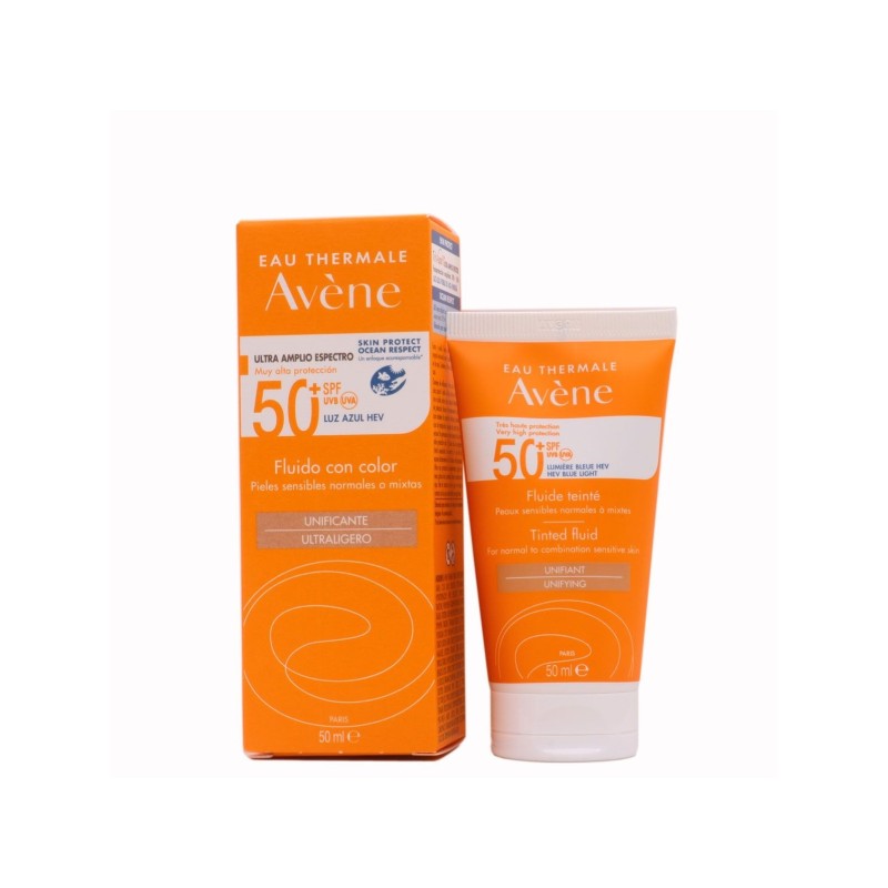 Avene Crema Color Spf50+ Sin Perfume 50Ml