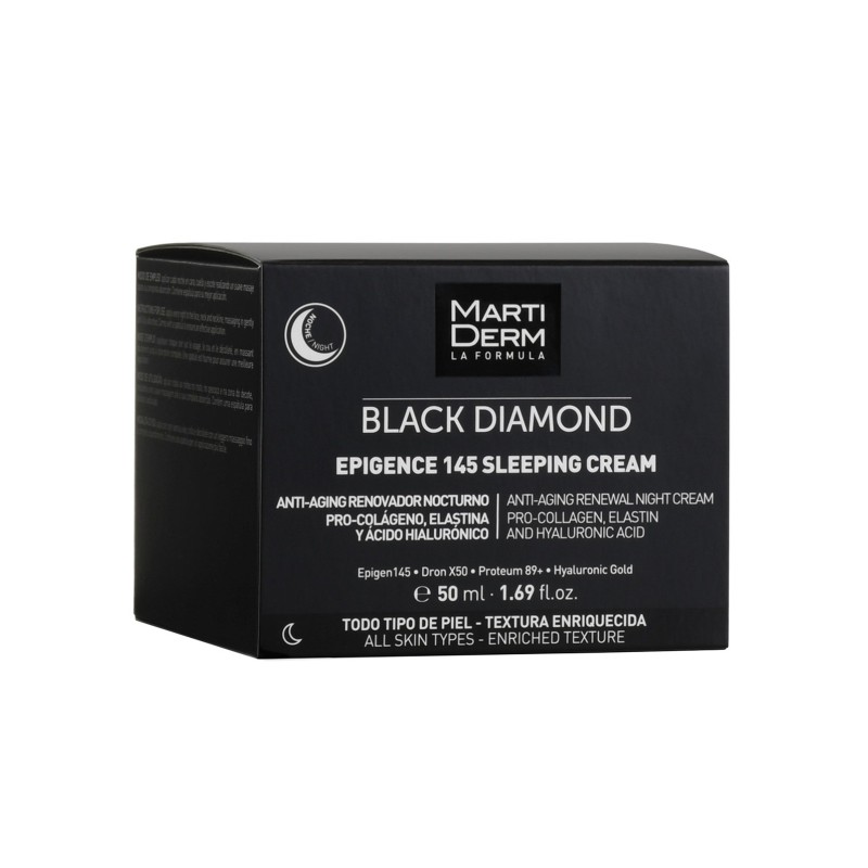 Martiderm Black Diamond Epigence Sleeping Cream 145 50Ml