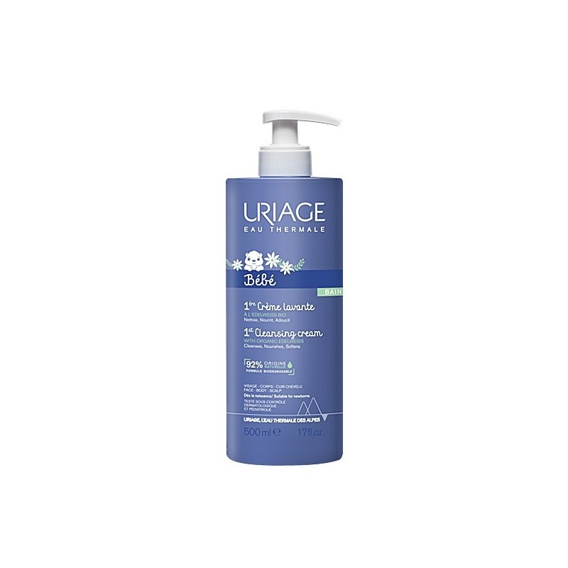 Uriage Bebe Crema Lavante Sin Jabón 500Ml