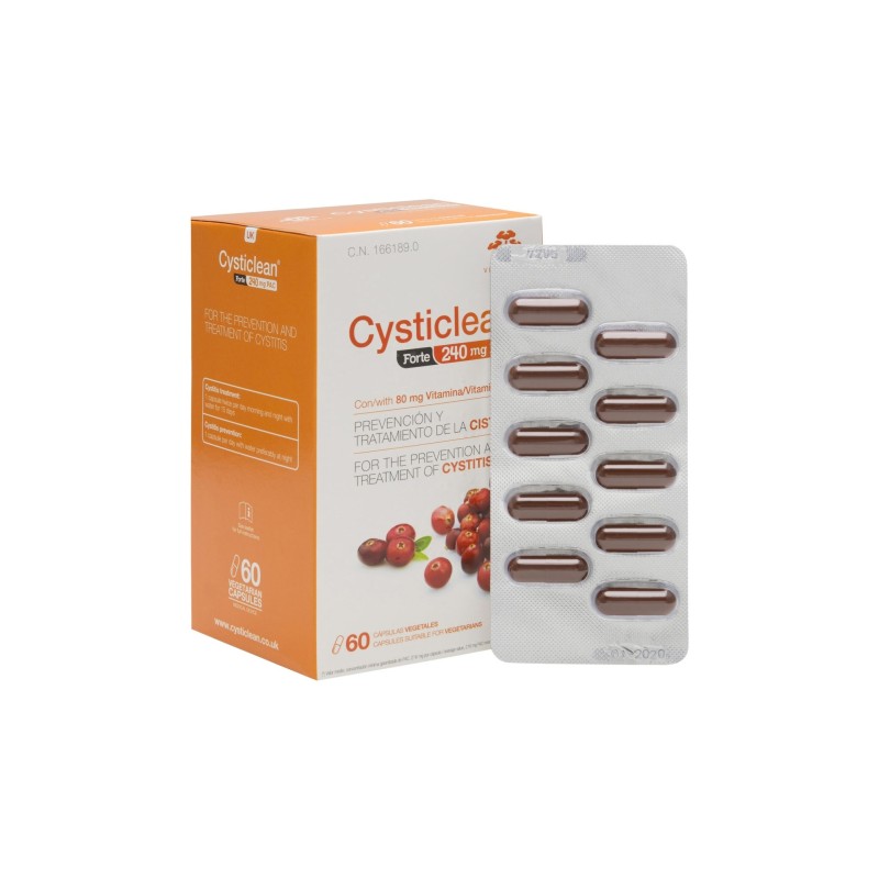 Cysticlean Forte 240Mg 60 Cápsulas