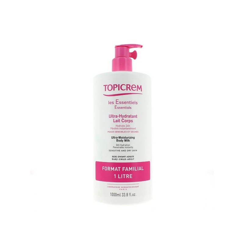 Topicrem Ultra Hidratante Leche Corporal 1000Ml