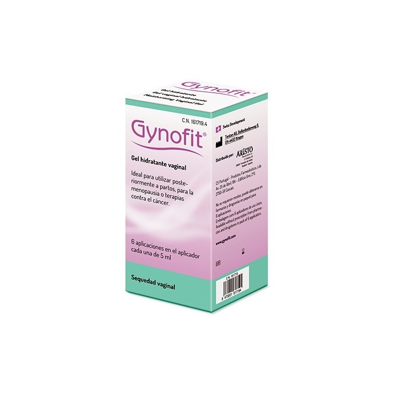 Gynofit Gel Vaginal Hidratante 6 Aplicaciones