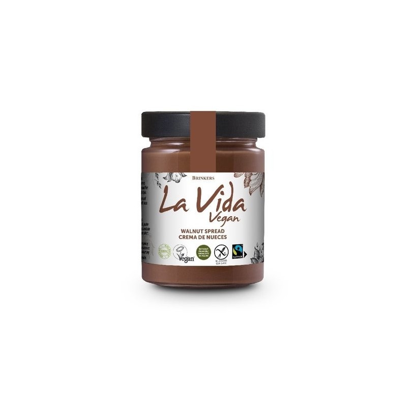 La Vida Vegan Crema De Nueces Con Cacao 270G