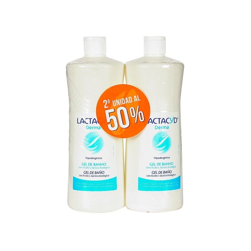 Lactacyd Derma 1 Litro X 2U 2ªu 50%Dto