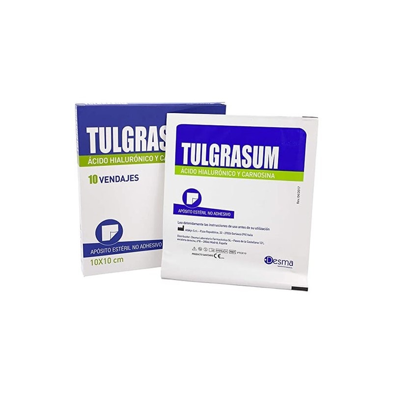 Tulgrasum 10X10 Cm 10 Apósitos