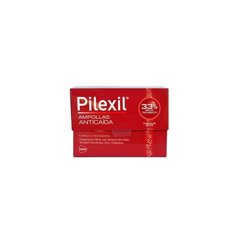 Pilexil Anticaída 15 Ampollas 5Ml