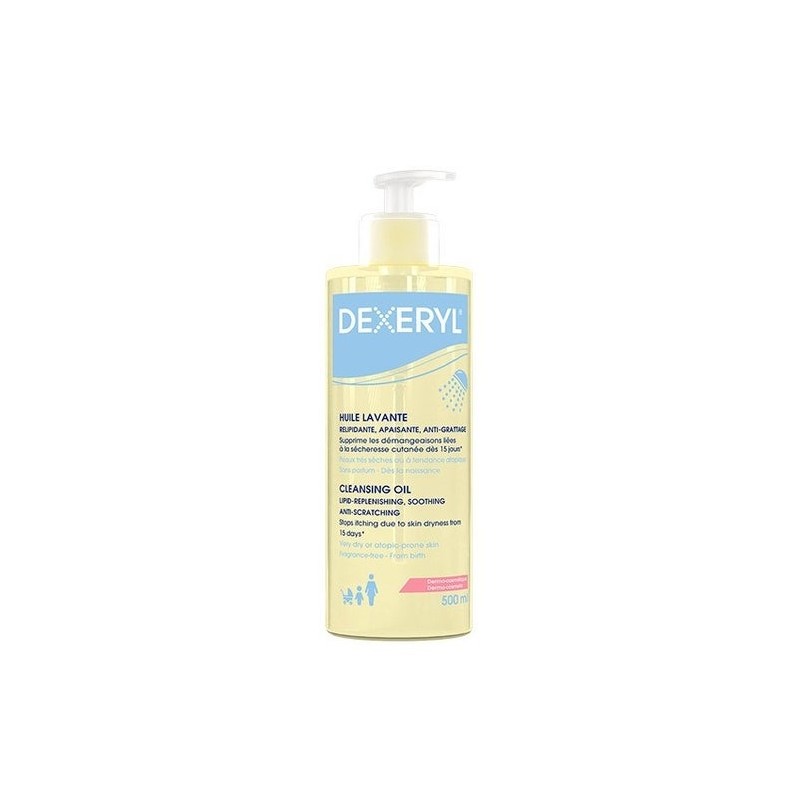 Ducray Dexeryl Aceite Limpiador 500Ml