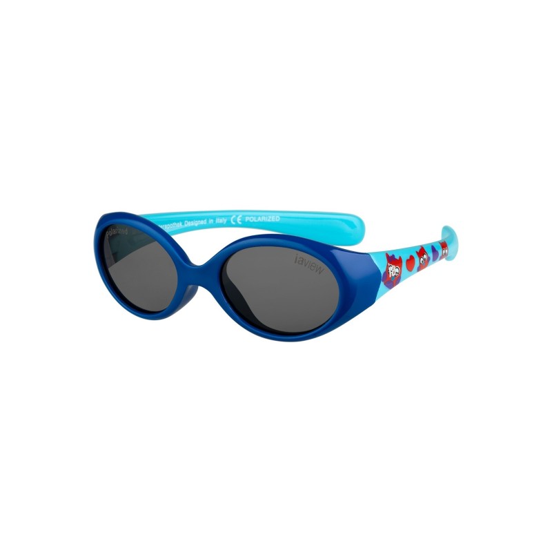 Gafa Sol Iaview Kids K2301 Baby Buho Azul Polarizada