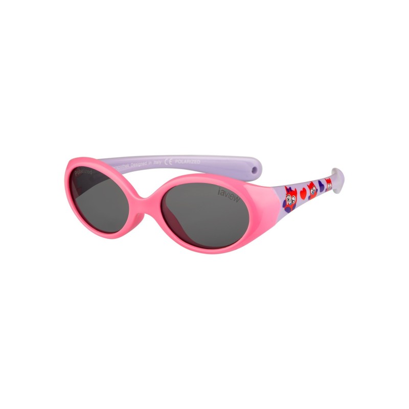 Gafa Sol Iaview Kids K2301 Baby Buho Rosa Polarizada