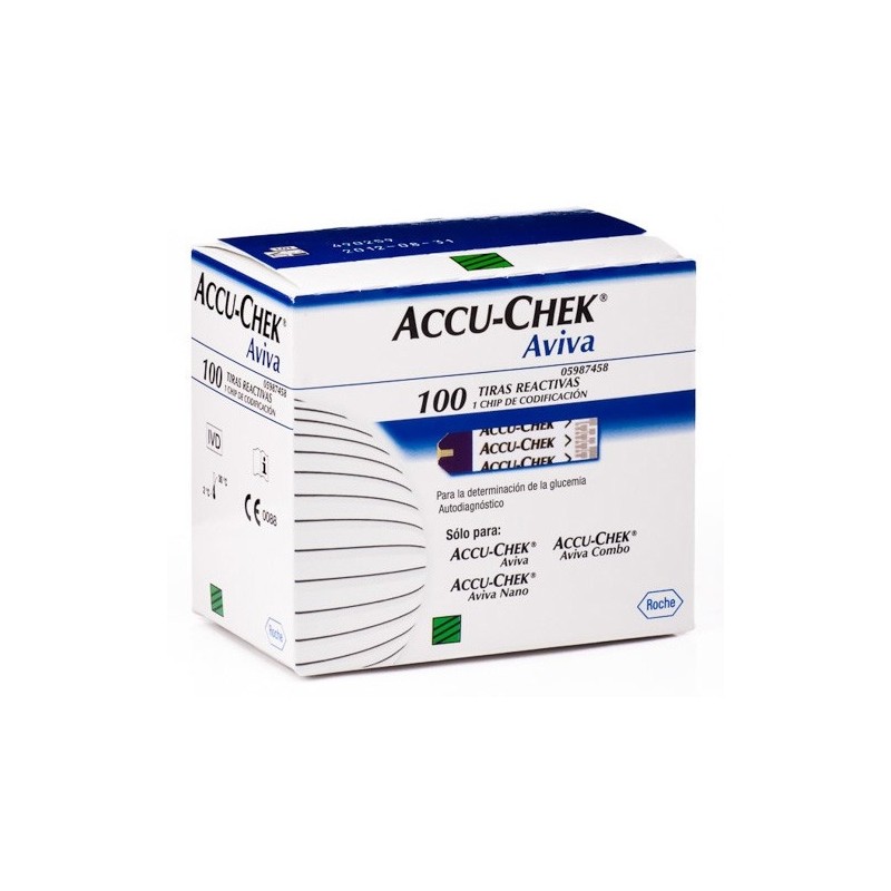 Accu-Chek Aviva 100 Tiras          Roche