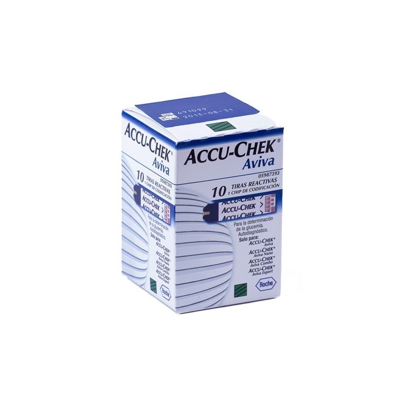 Accu-Chek Aviva  10 Tiras          Roche