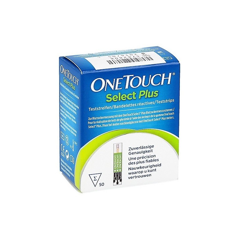 One Touch Select Plus 50 Tiras