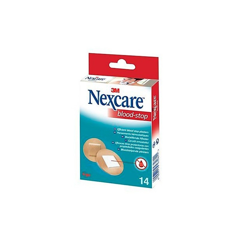 Nexcare Blood Stop Redonda 22,5Mm 14 Uds