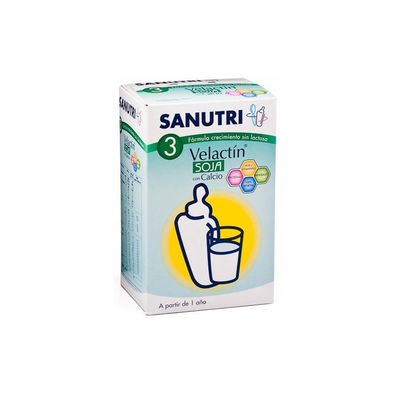 Sanutri Velactin Soja Leche De Crecimiento 800G