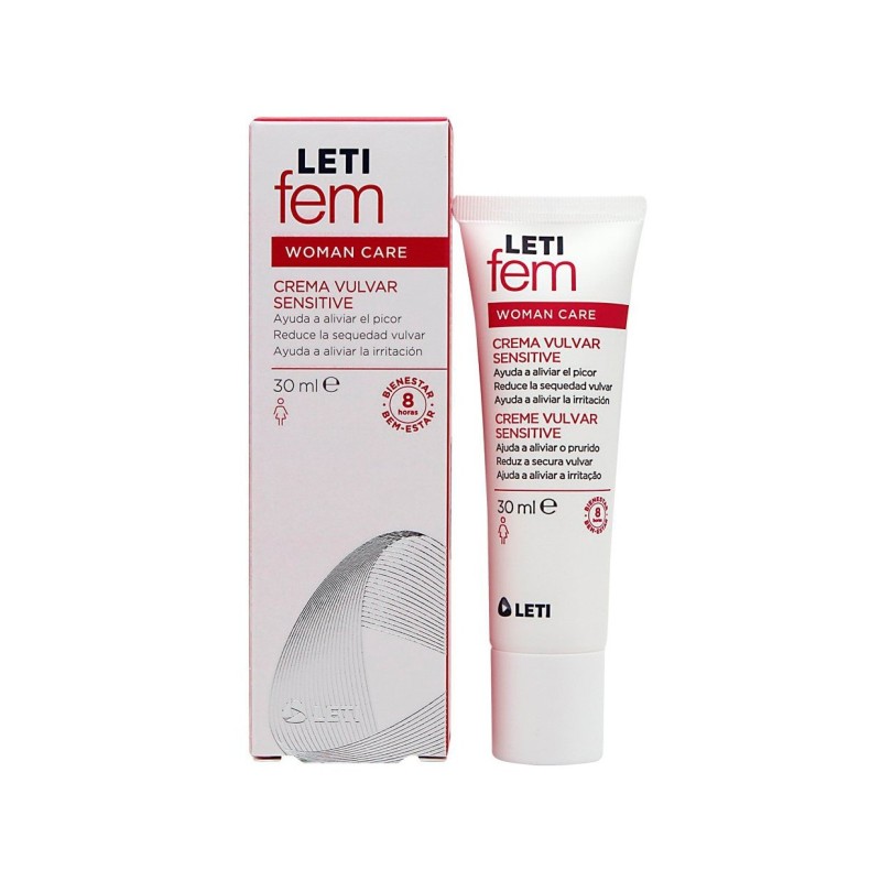 Letifem Sensitive Crema Vulvar 30 Ml