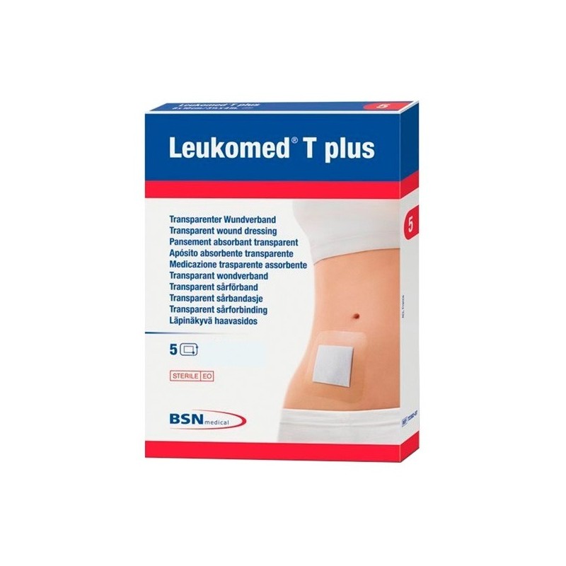 Leukomed T Plus Aposito 8 Cm X 15 Cm 5 Uds