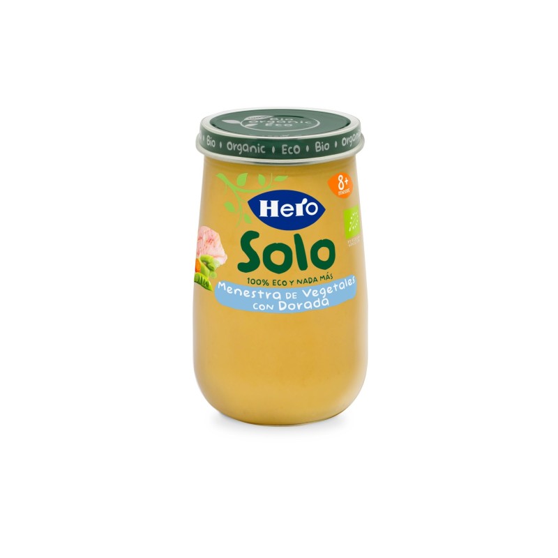 Hero Baby Solo Eco Menestra De Verduras Con Dorada 190G